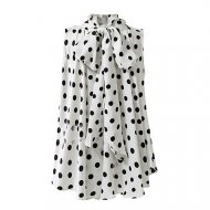 Women wear shirts everyday, dots