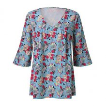 Women everyday blouse, flower