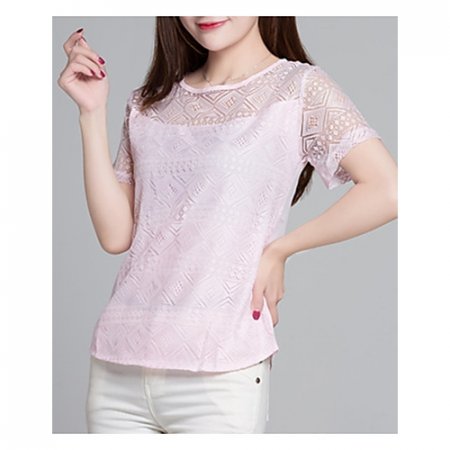 Women daily shirt, solid color