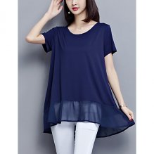 Women shirt, comfortable shirt, solid color petticoat