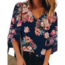 Women wear basic shirts everyday, flowers ruffles