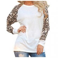 Women go out fashion shirts, leopard prints