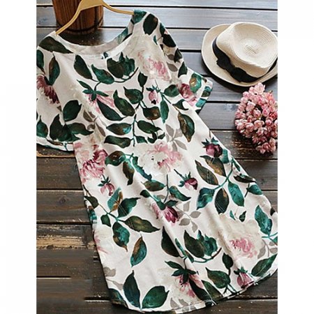 Women shirt basic comfortable loose shirt, flower rose, high waist, sexy